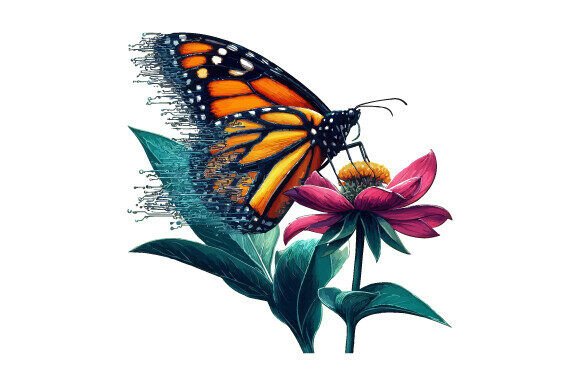 Monarch Butterfly Vector Art Review